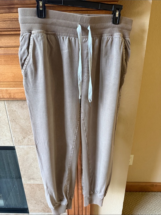 aerie Pants - aerie Taupe Drawstring Joggers